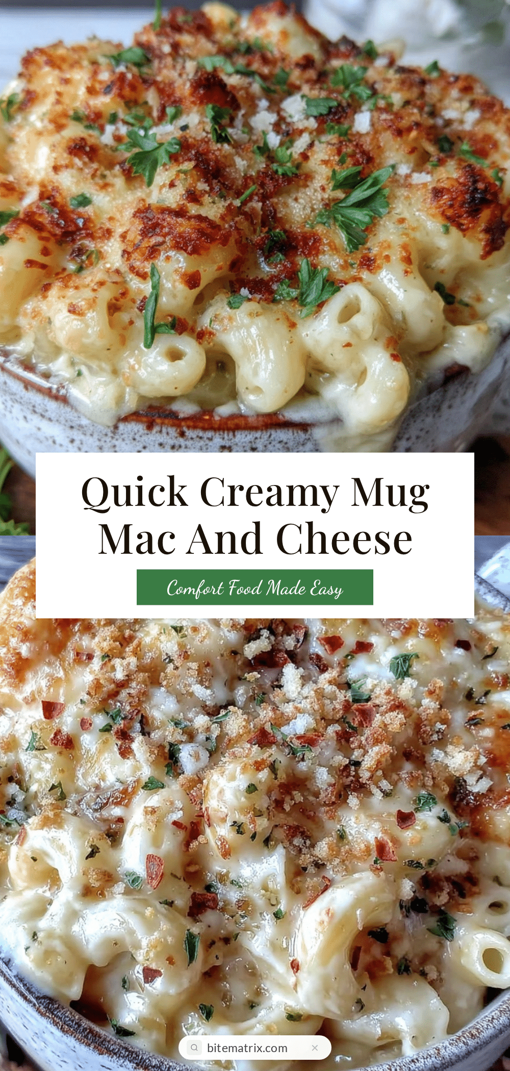 quick creamy mug mac and cheese recipe