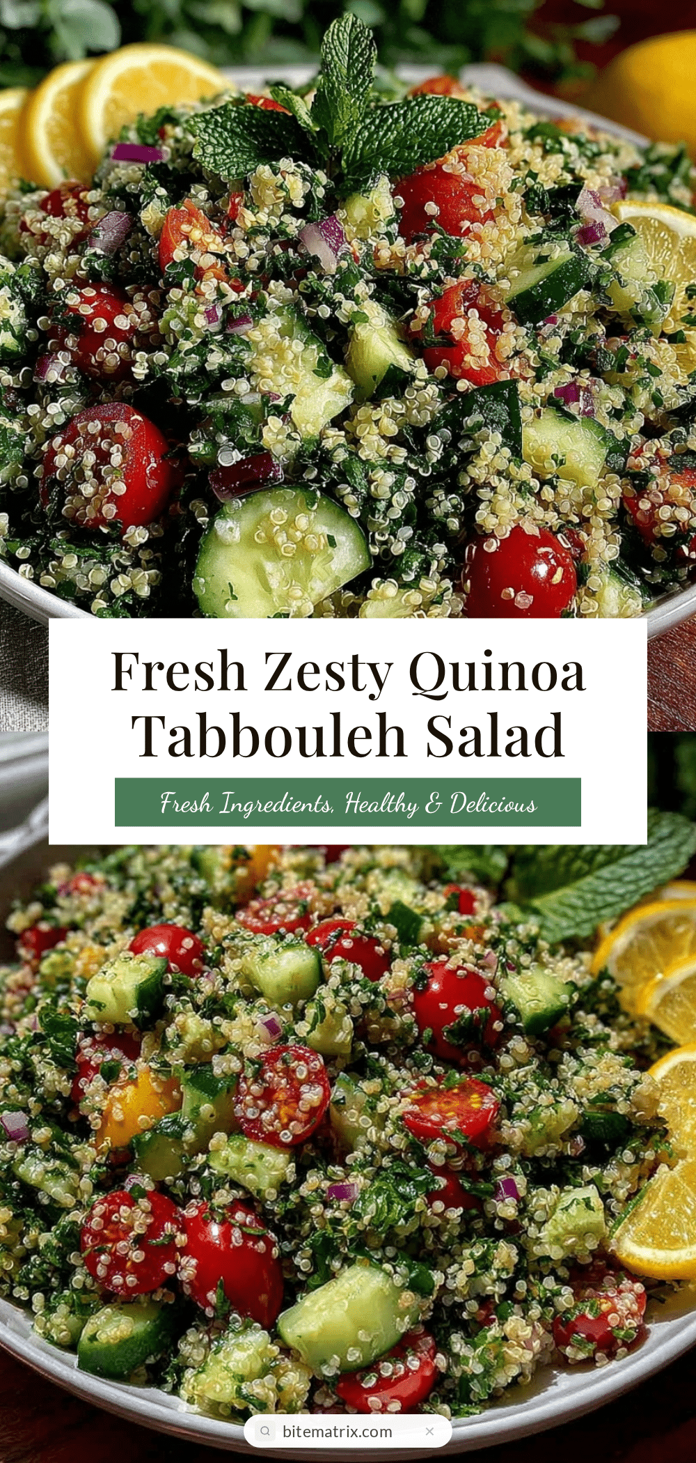 quinoa tabbouleh salad recipe