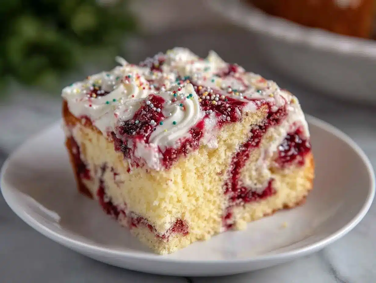 red white blue tie dye cake preparation steps