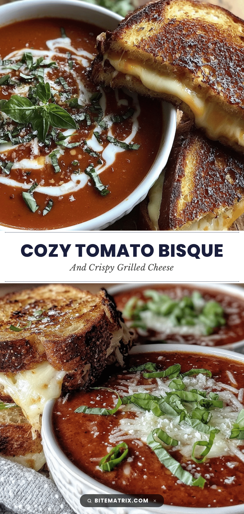 tomato bisque and grilled cheese recipe
