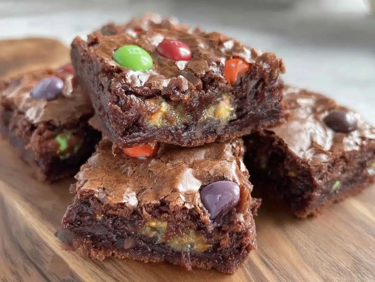 Ultimate Fudgy Cosmic Brownie Copycat Recipe preparation steps