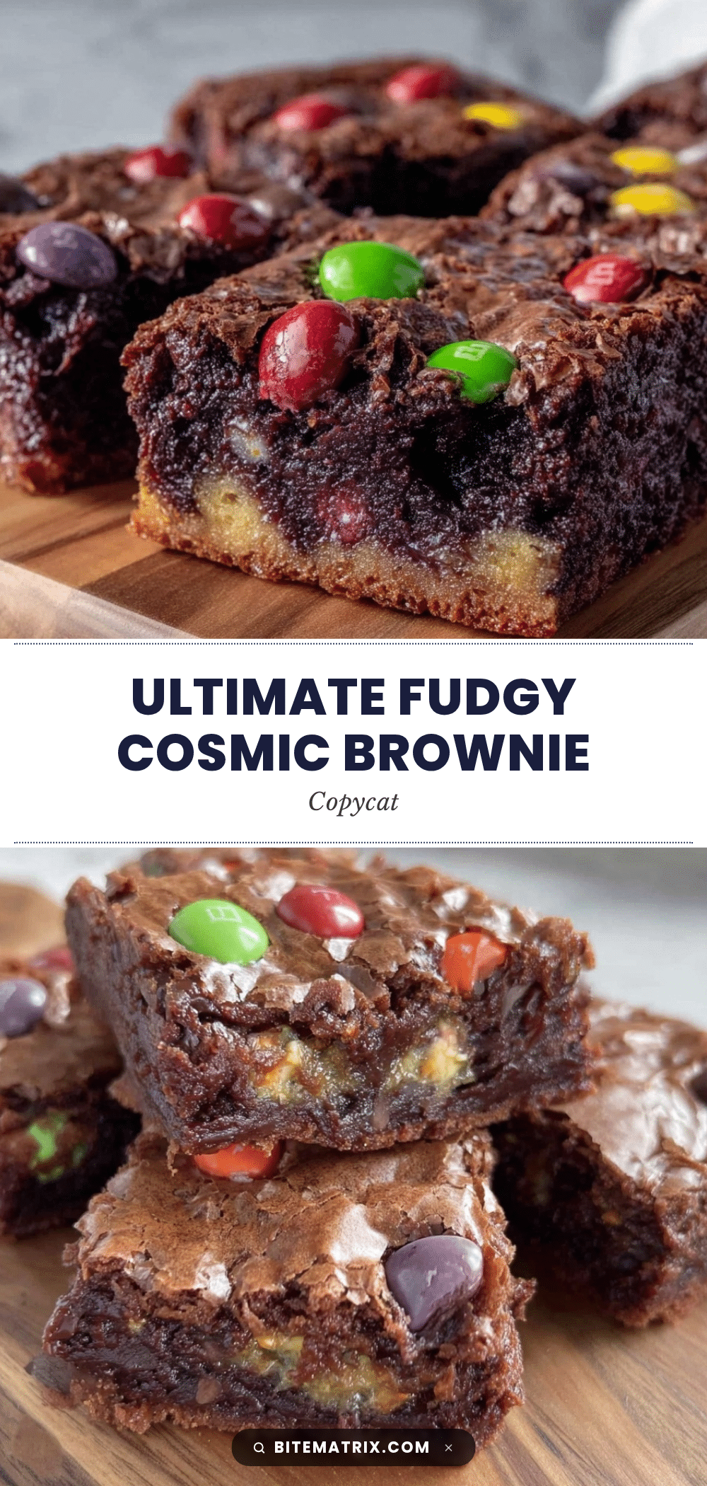 Ultimate Fudgy Cosmic Brownie Copycat Recipe recipe