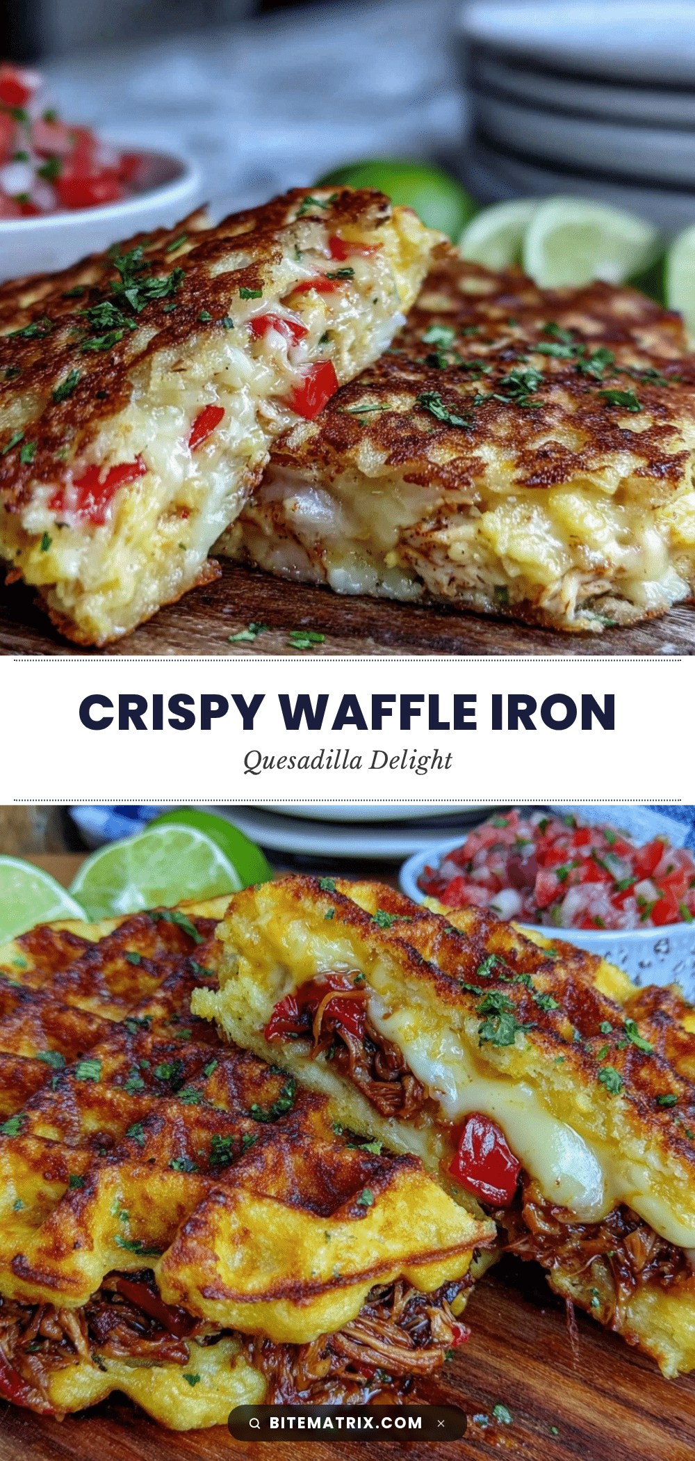 waffle iron quesadilla recipe