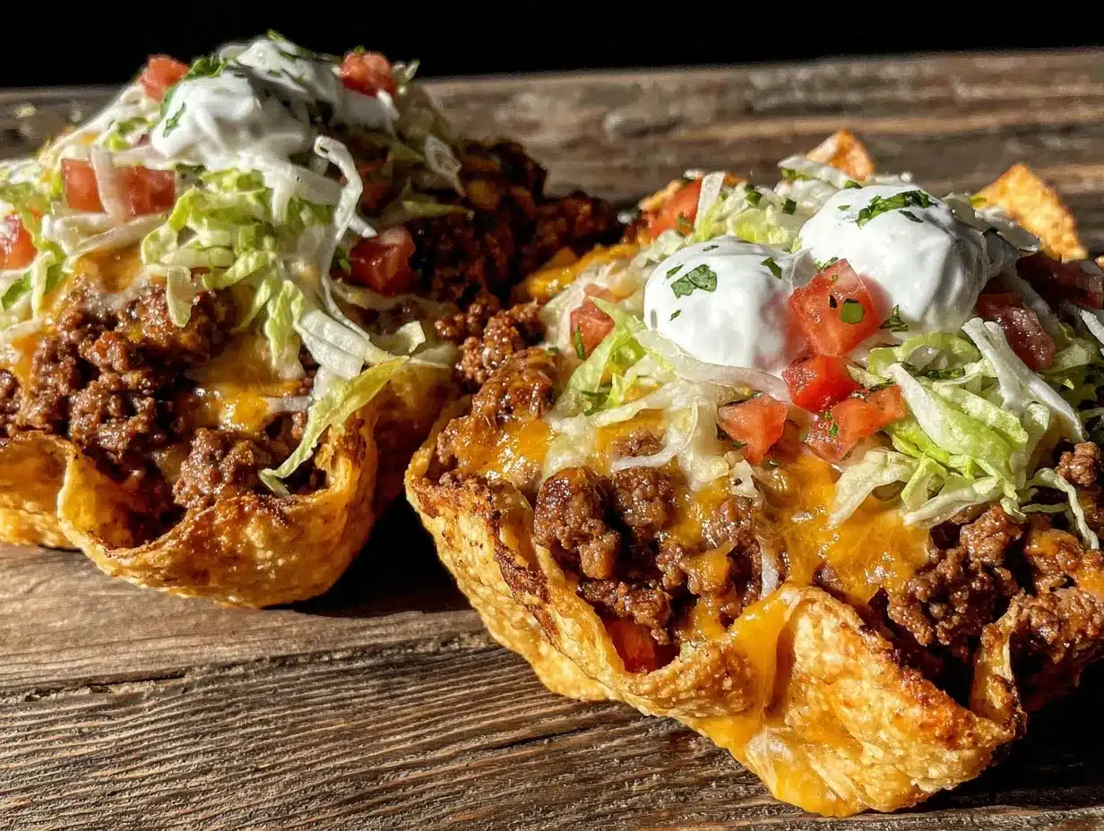 walking taco bar recipe preparation steps