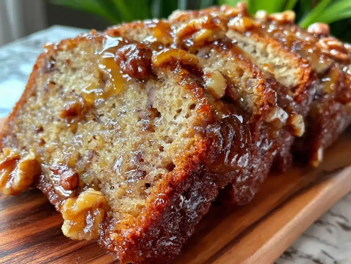 banana bread recipe preparation steps
