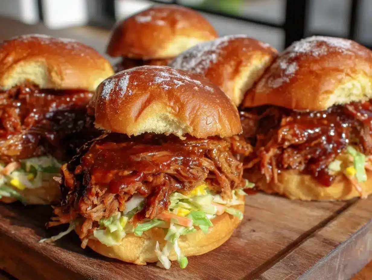 bbq pulled pork sliders preparation steps