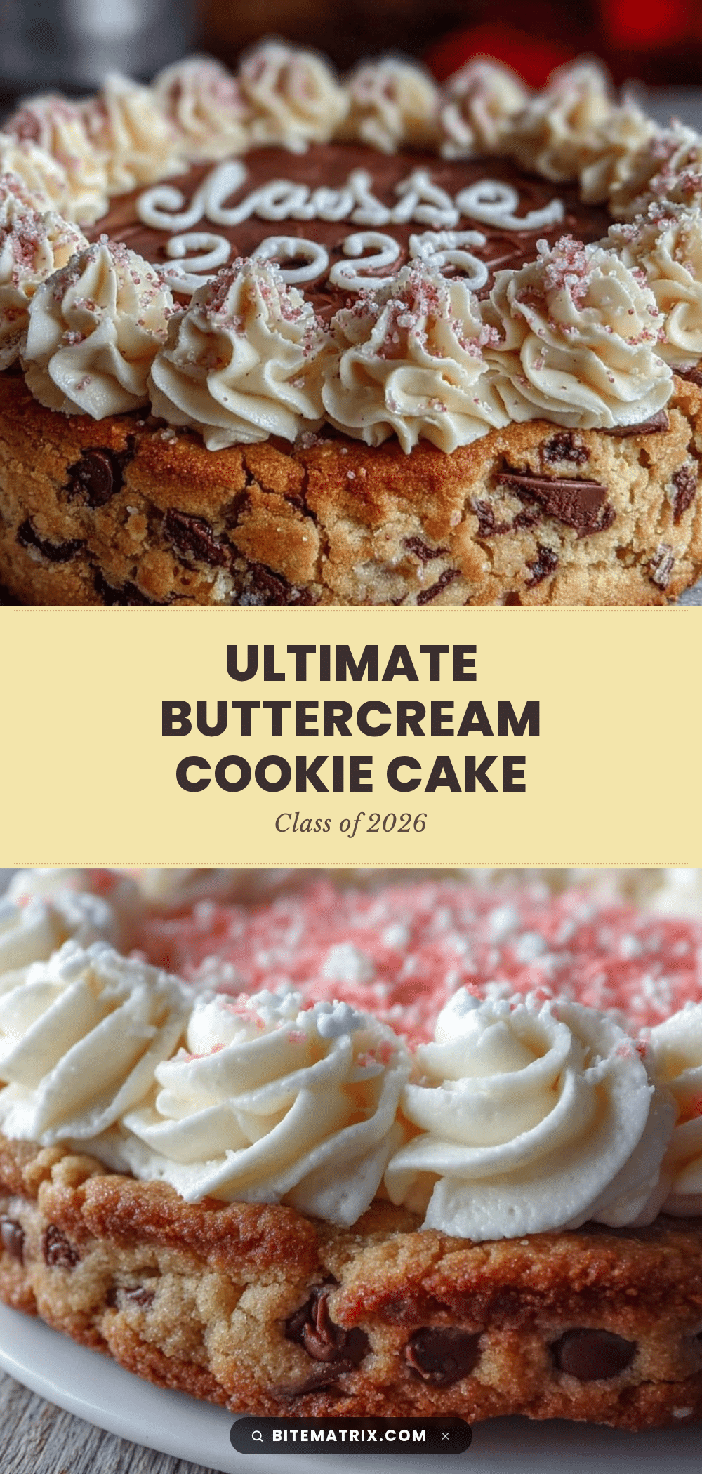 buttercream cookie cake recipe