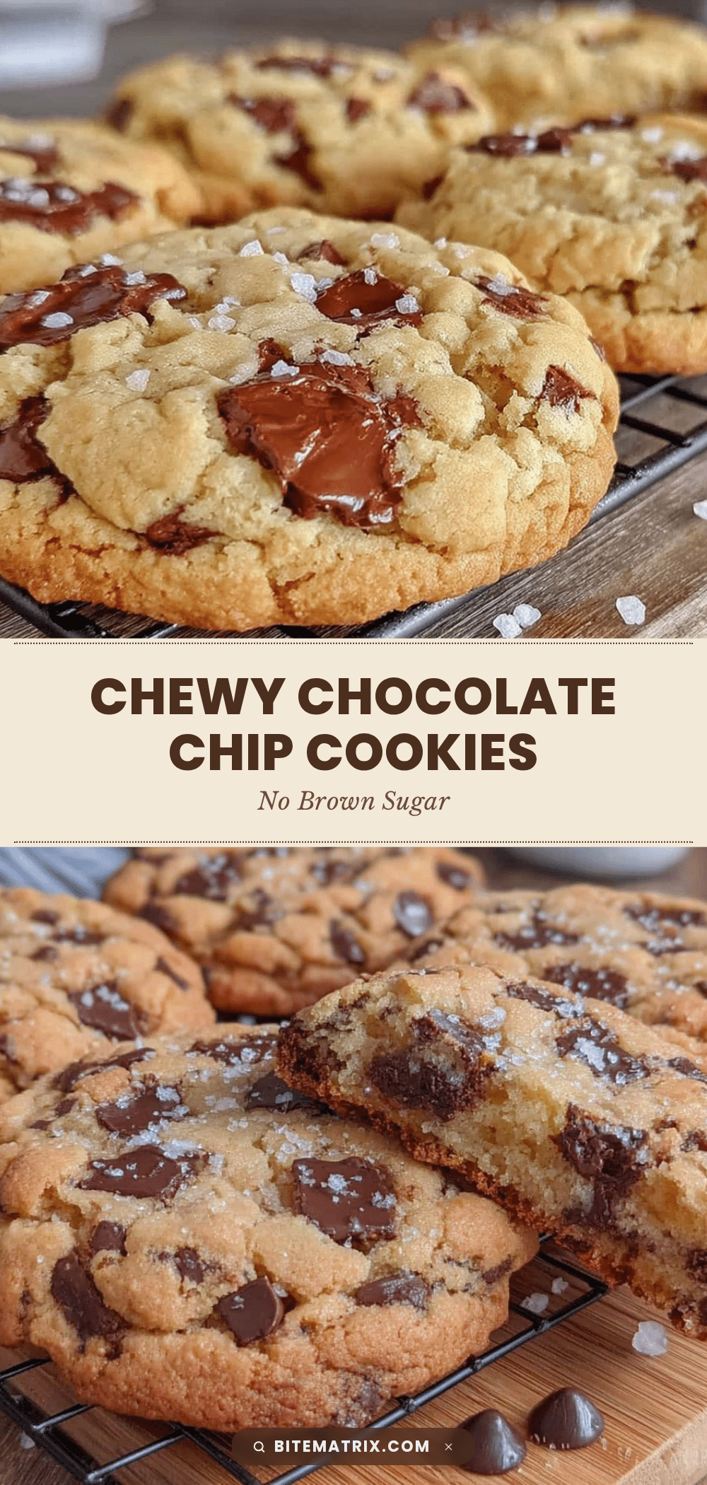 chewy chocolate chip cookies without brown sugar recipe