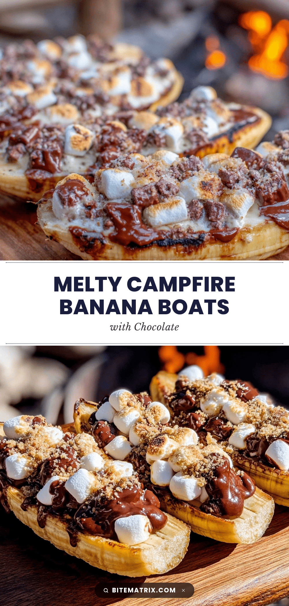 cozy campfire banana boats recipe