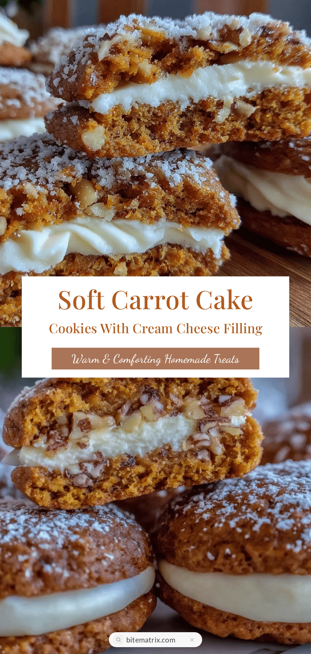 cozy carrot cake cookies recipe