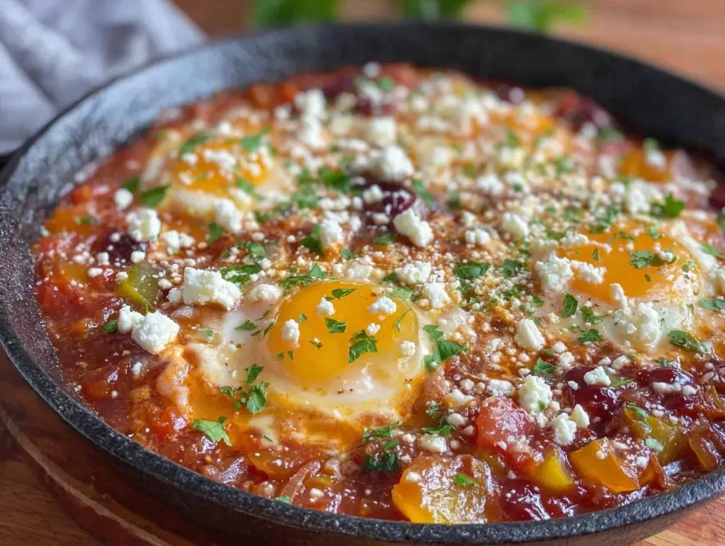 creamy shakshuka - featured image