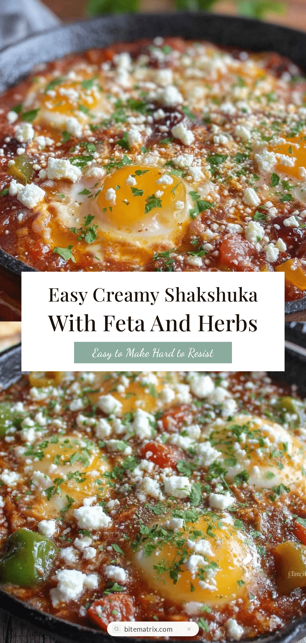 creamy shakshuka recipe