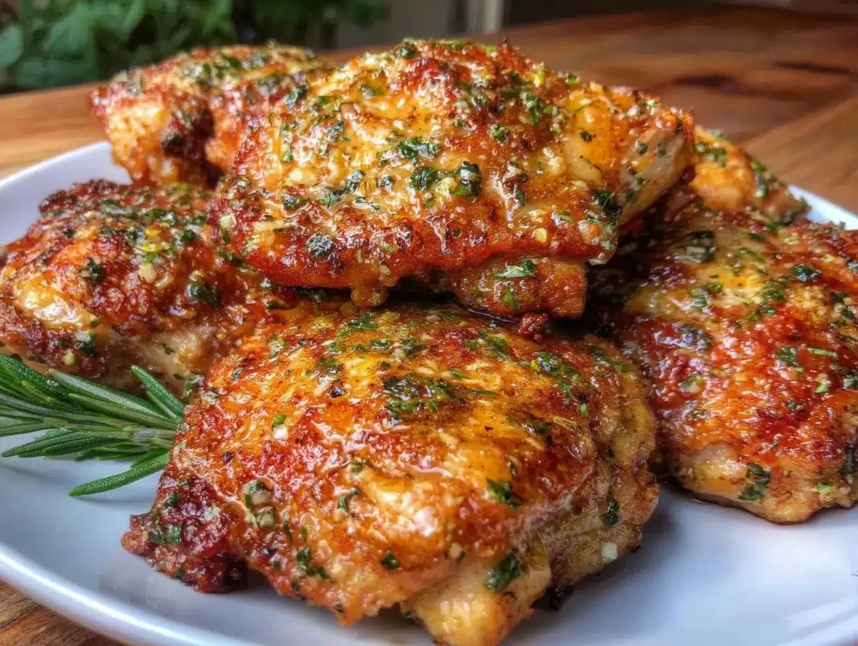 crispy air fryer chicken thighs preparation steps