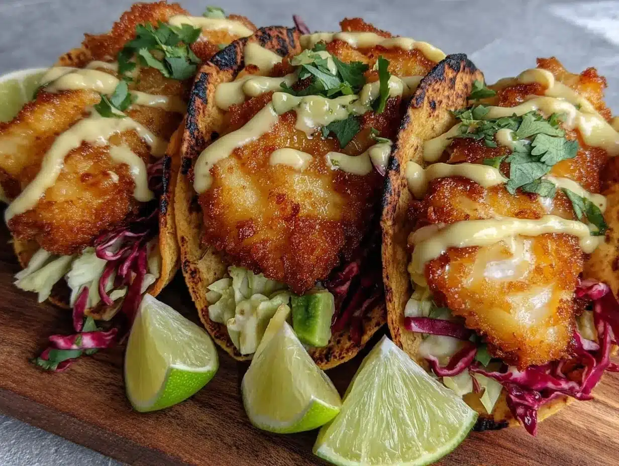 crispy air fryer fish tacos preparation steps