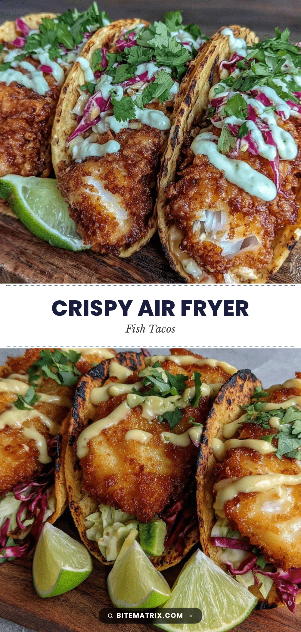 crispy air fryer fish tacos recipe