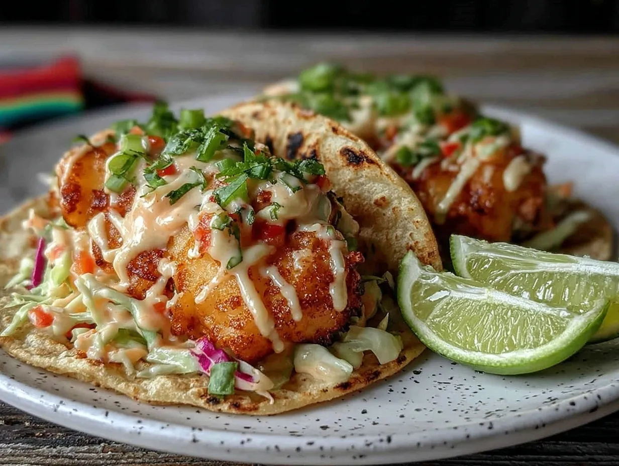 crispy baja fish tacos preparation steps