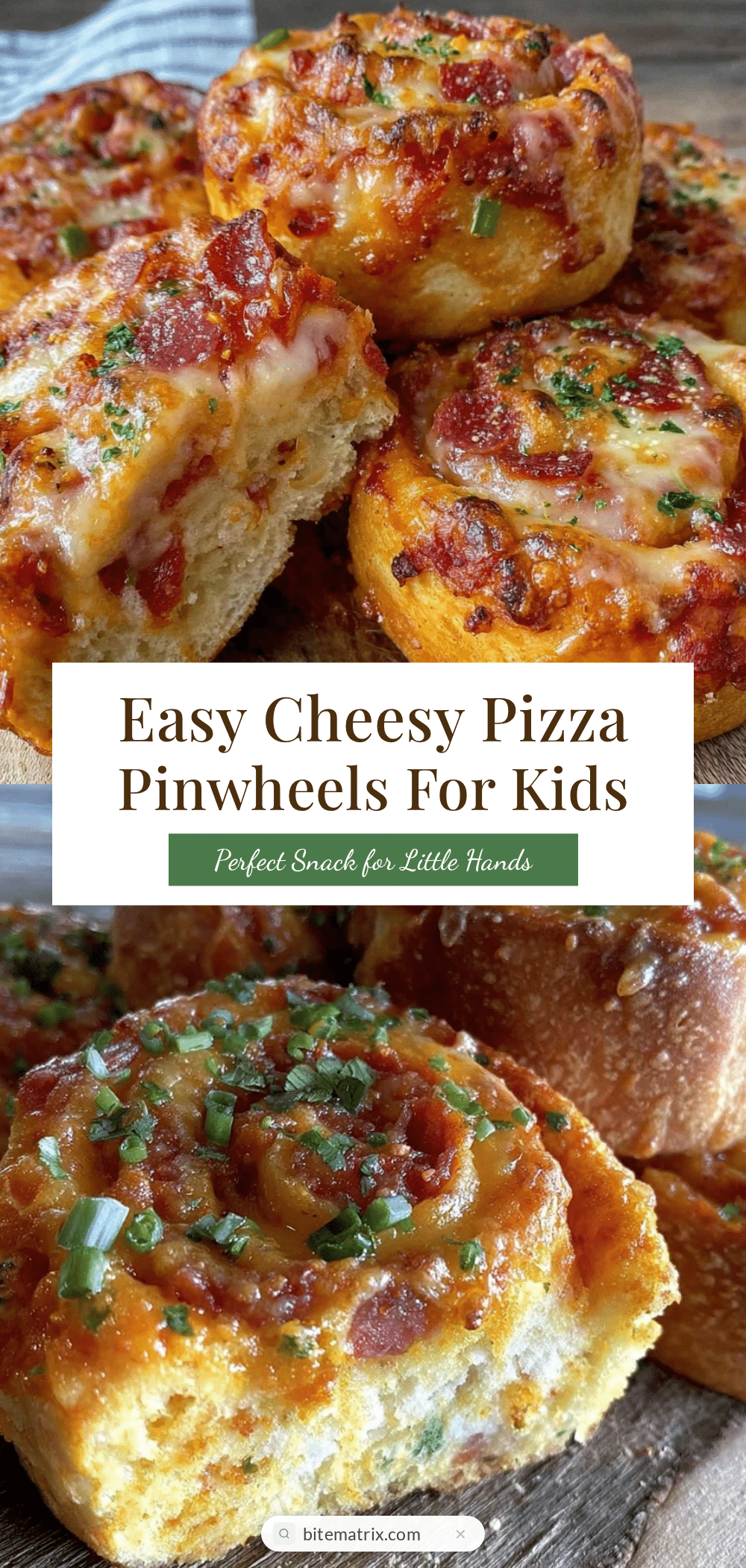 easy cheesy pizza pinwheels recipe