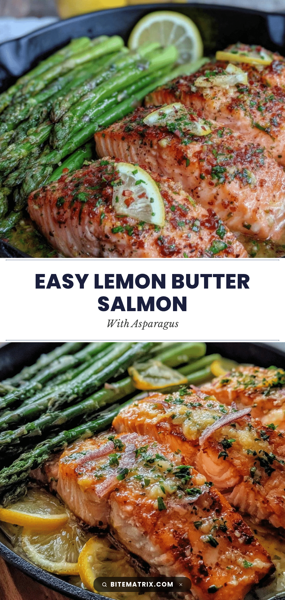 easy lemon butter salmon recipe