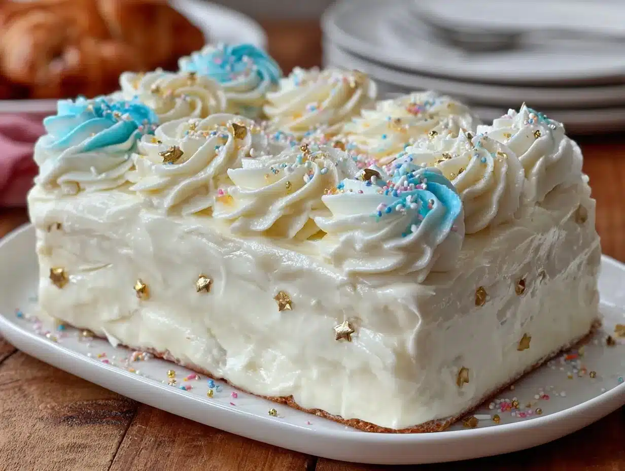 easy sheet cake decorating hack preparation steps