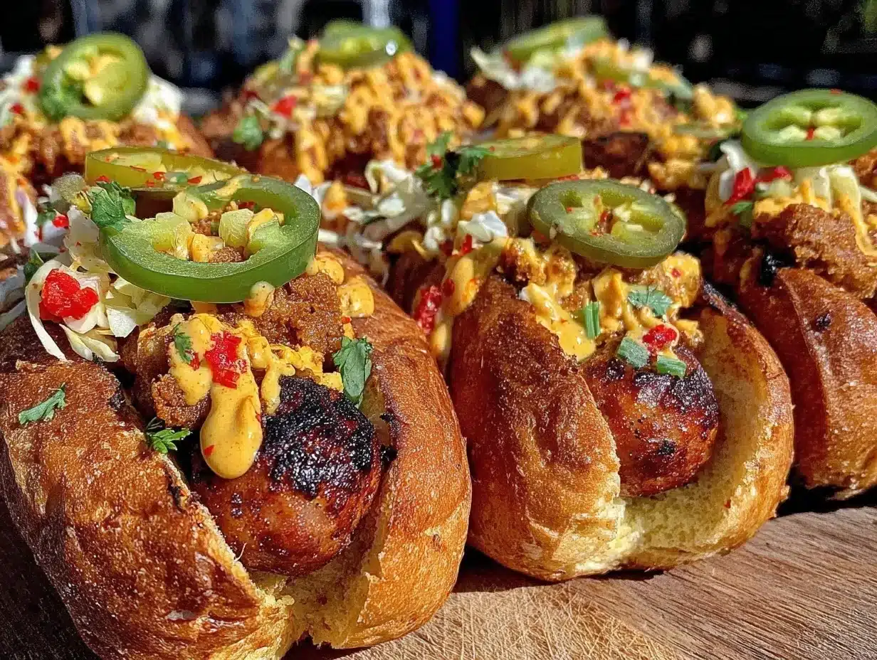 firecracker hot dogs preparation steps