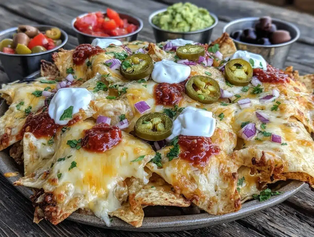 flavorful nacho bar spread preparation steps