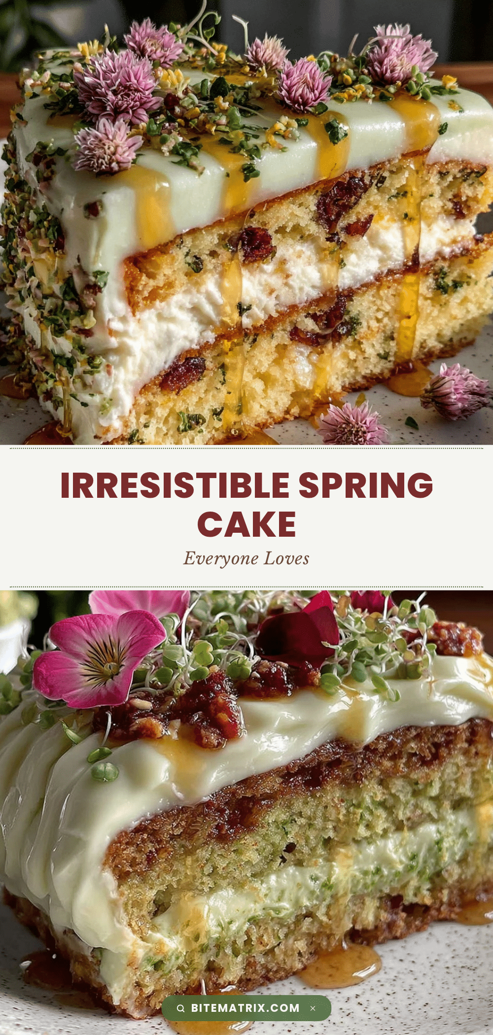 fluffy spring cake recipe recipe