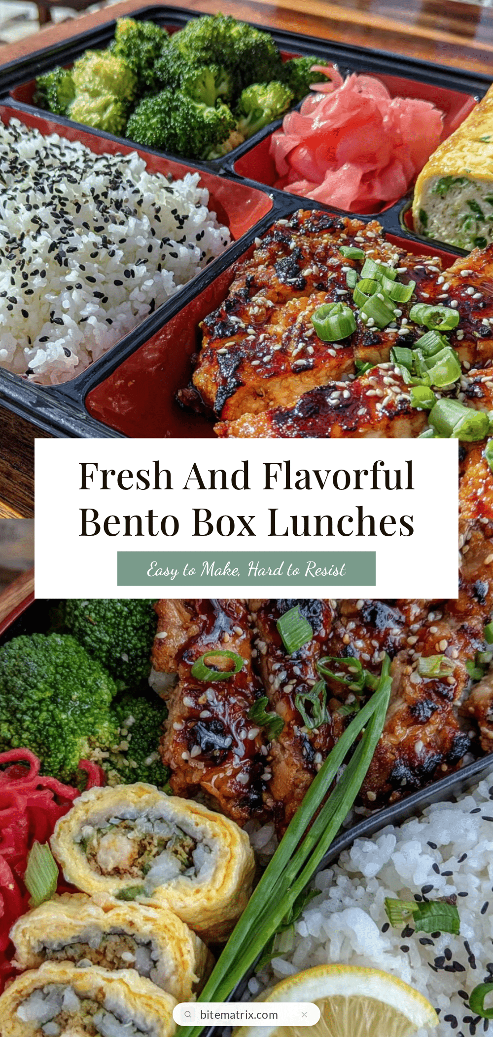 fresh bento box lunch ideas recipe
