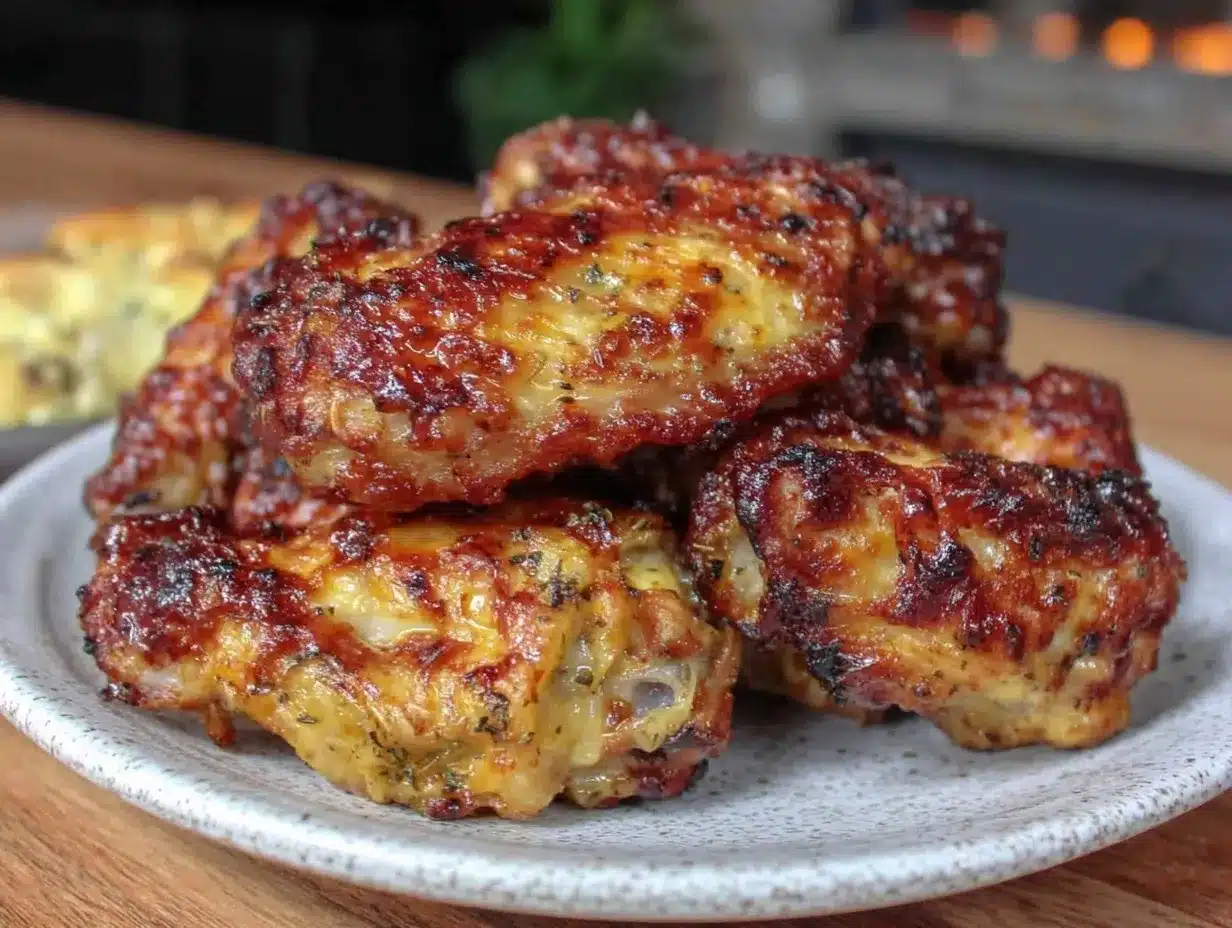 healthy air fryer chicken wings without oil preparation steps