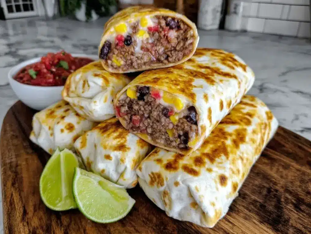 make-ahead freezer burritos - featured image