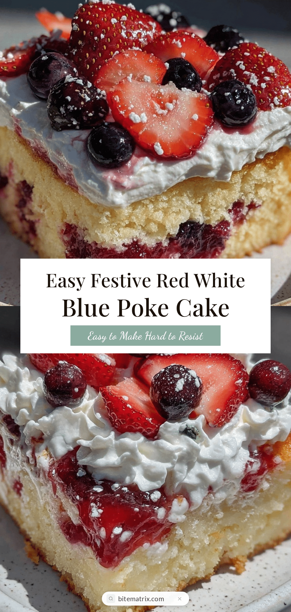red white and blue poke cake recipe