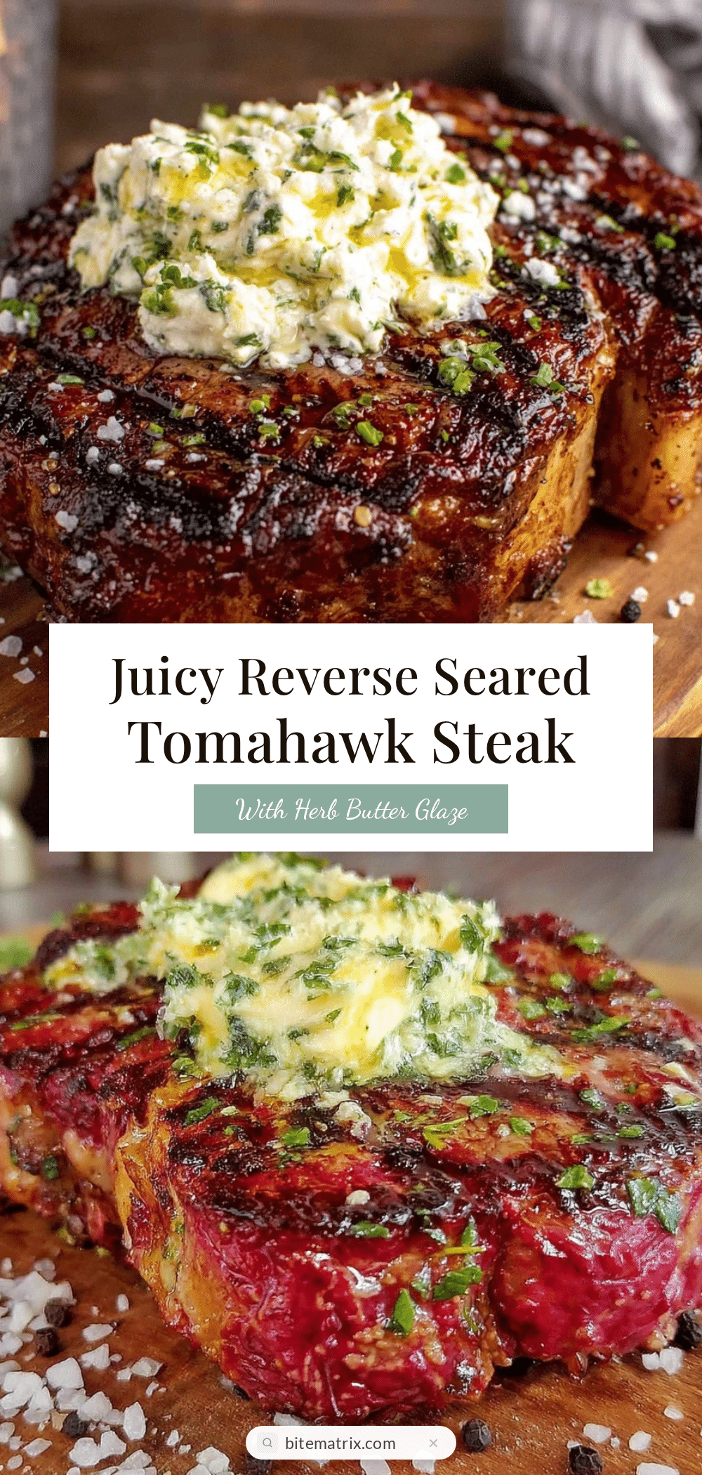 reverse seared tomahawk steak recipe
