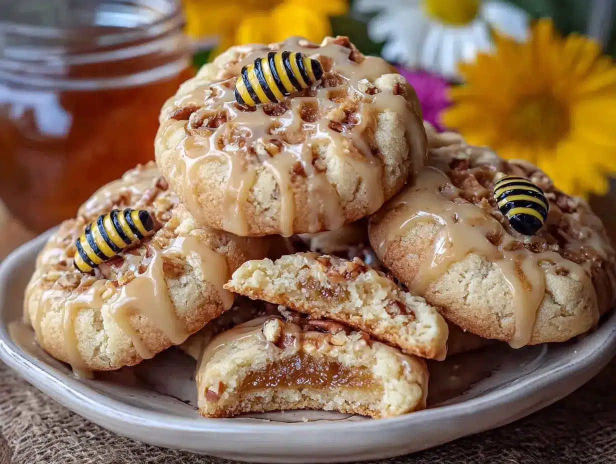 soft honey bee sugar cookies preparation steps