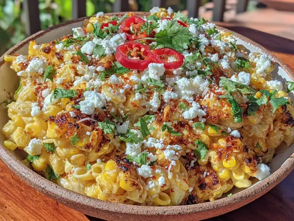street corn pasta salad - featured image