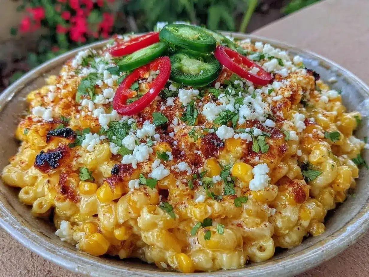 street corn pasta salad preparation steps