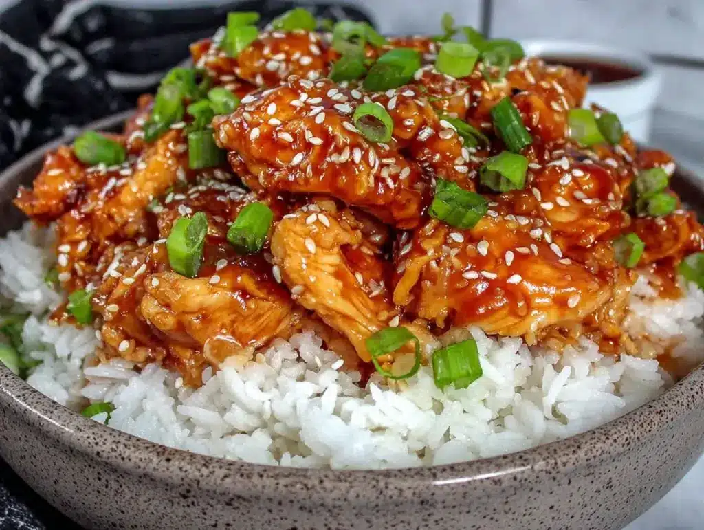 teriyaki chicken bowl - featured image
