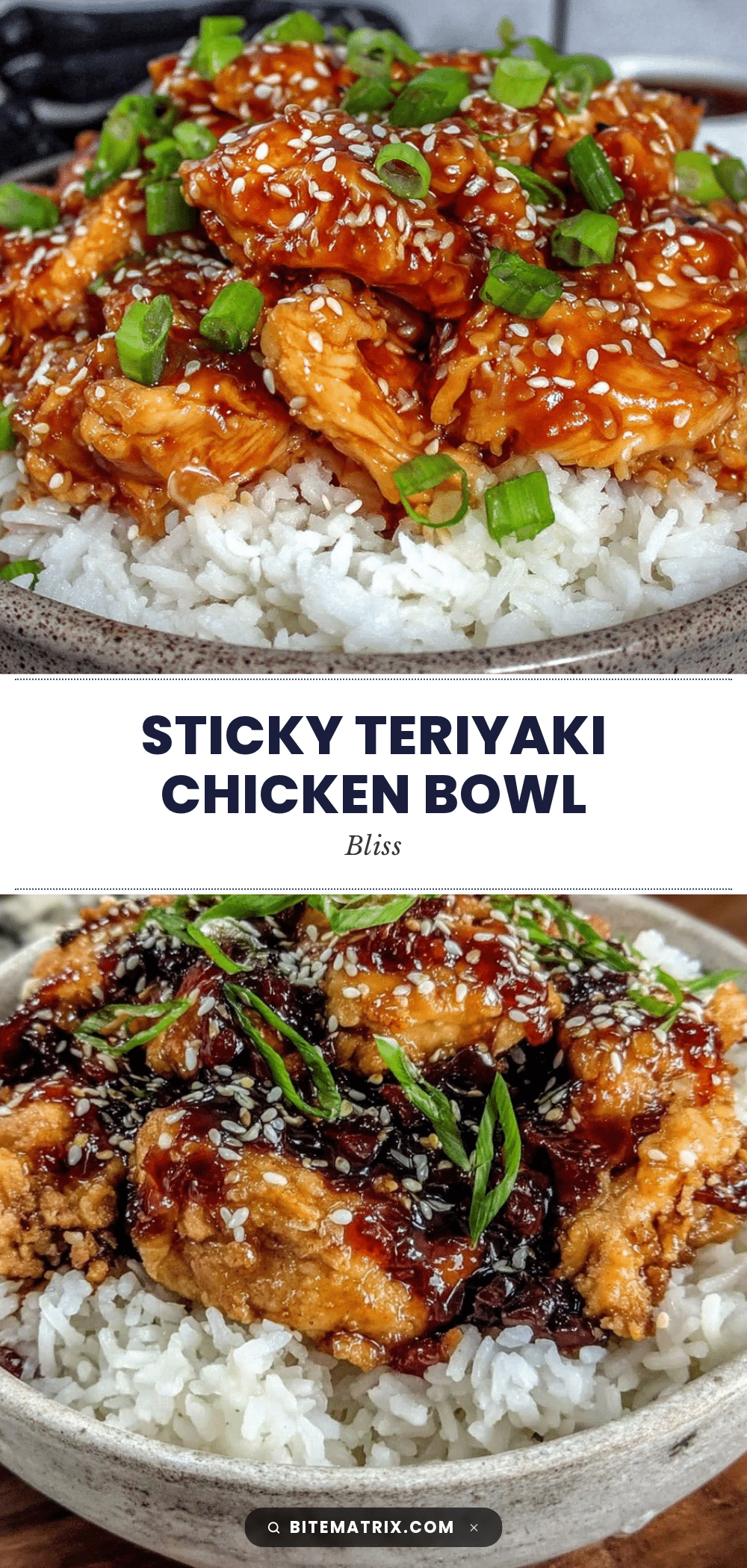 teriyaki chicken bowl recipe