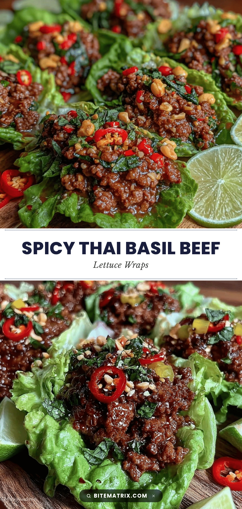 thai basil beef lettuce wraps recipe