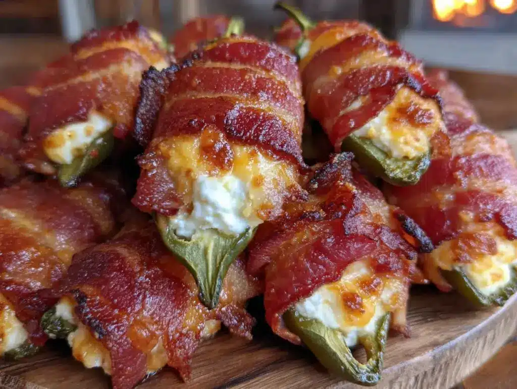 bacon-wrapped jalapeño poppers - featured image