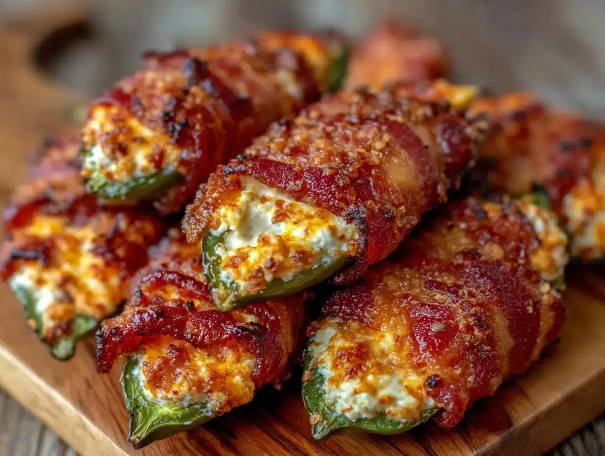 bacon-wrapped jalapeño poppers preparation steps