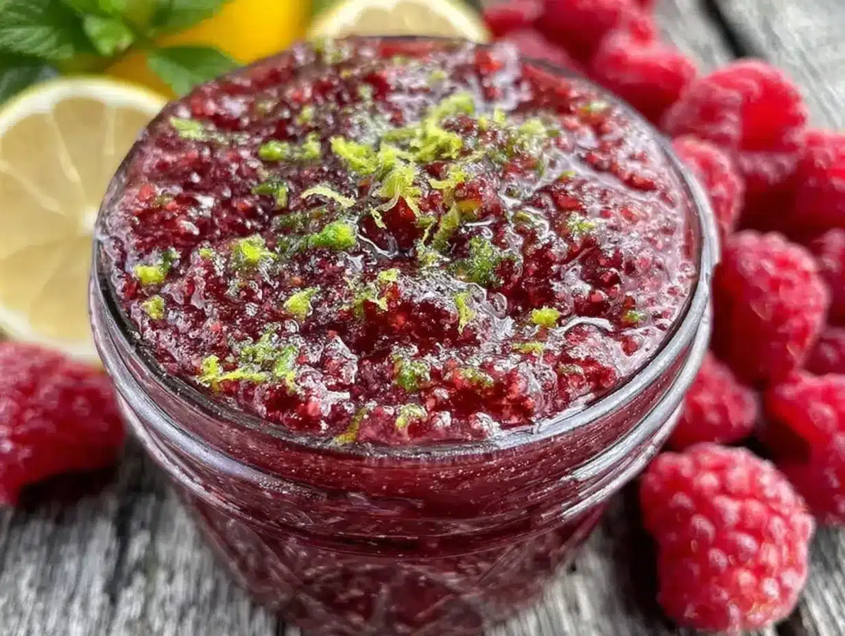 black raspberry jam recipe preparation steps