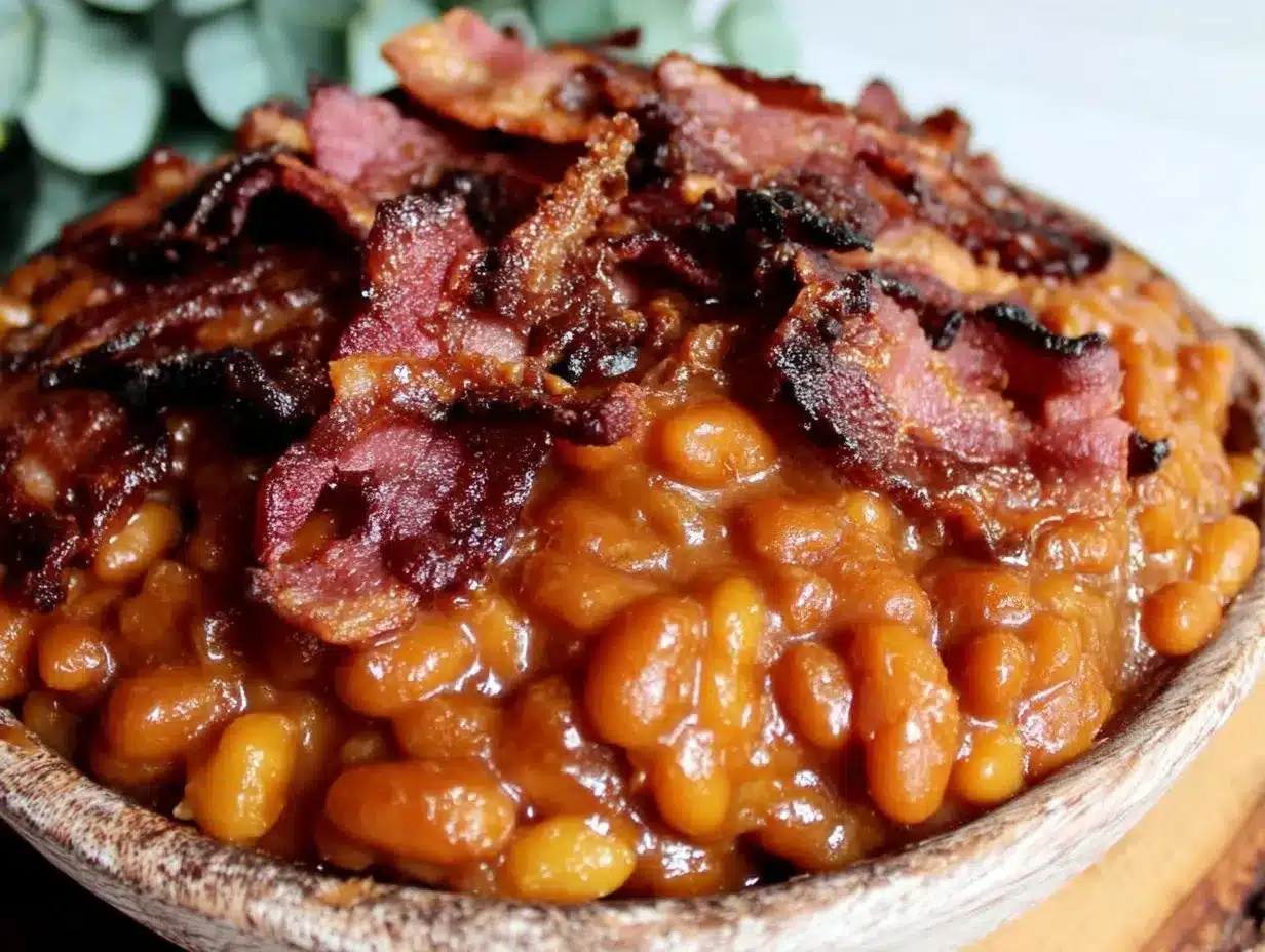 brown sugar baked beans preparation steps