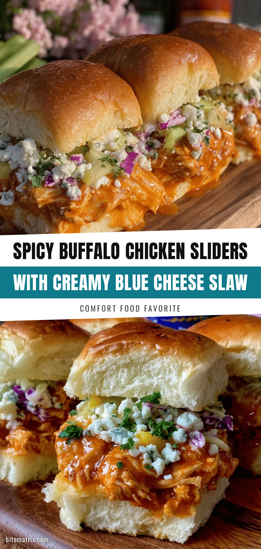 buffalo chicken sliders recipe