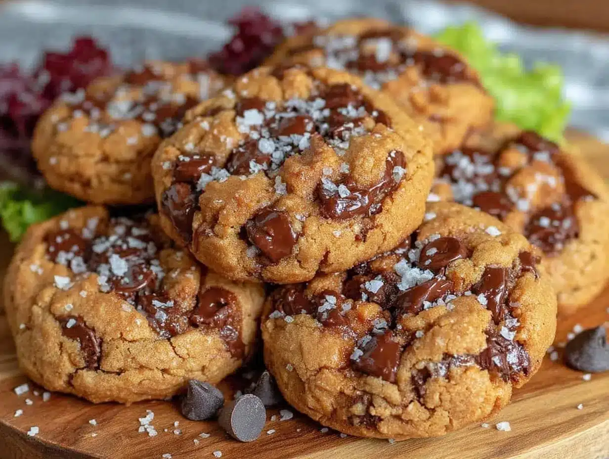chewy peanut butter chocolate chip lunch box cookies preparation steps