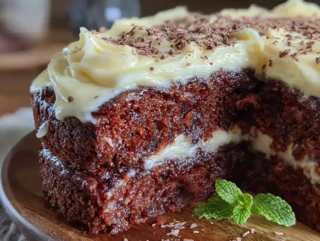 chocolate stout cake - featured image