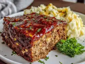 classic meatloaf recipe - featured image