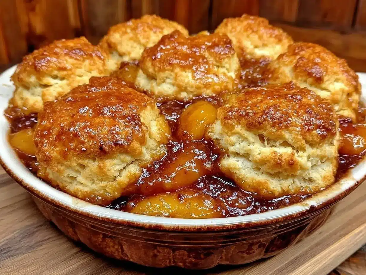 classic southern-style peach cobbler preparation steps
