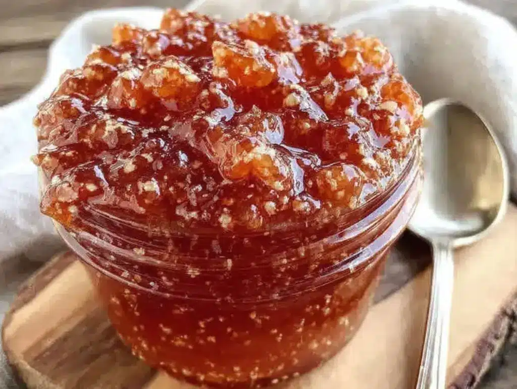 creamy homemade apricot vanilla jam - featured image