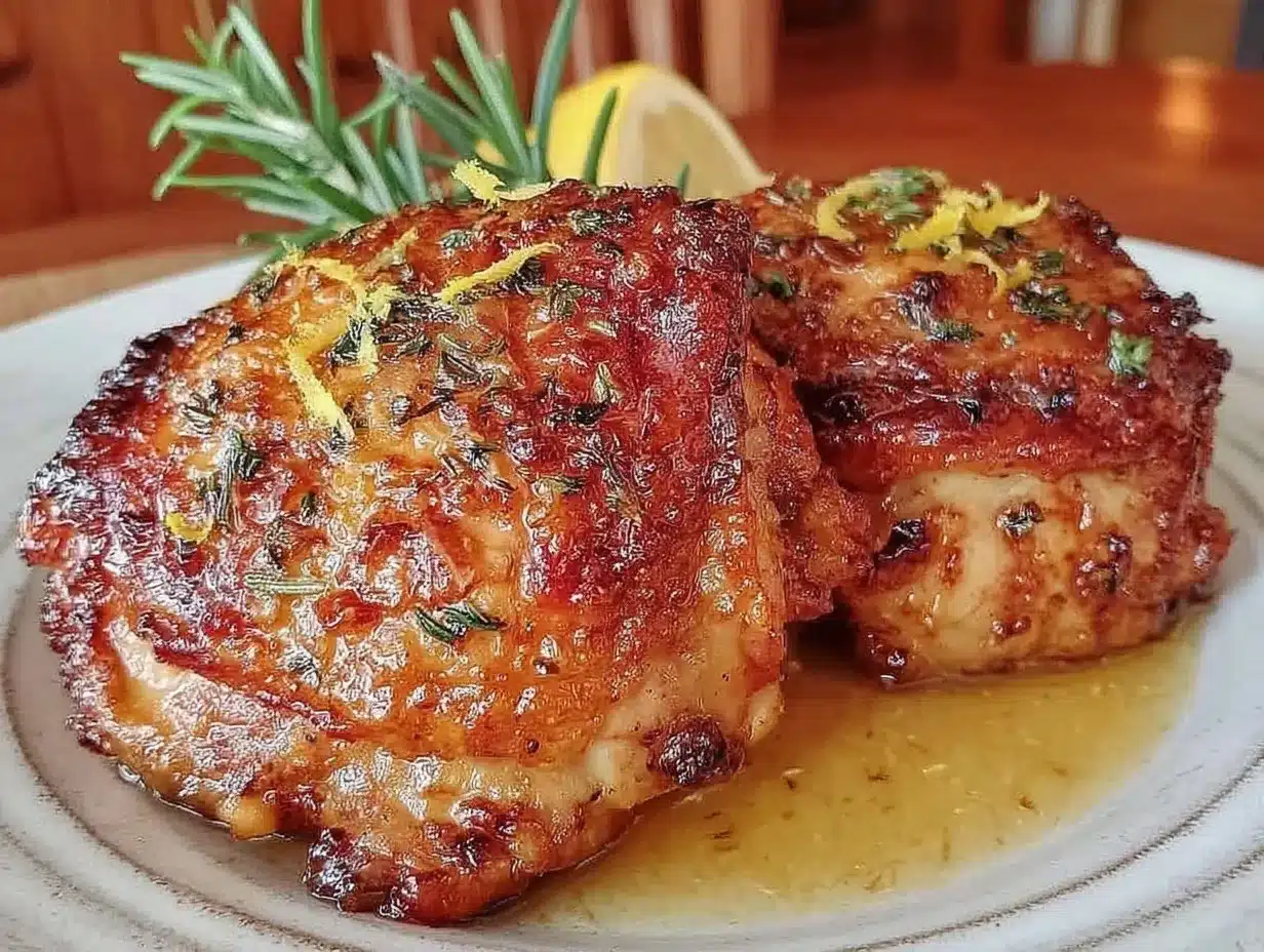 crispy baked chicken thighs preparation steps