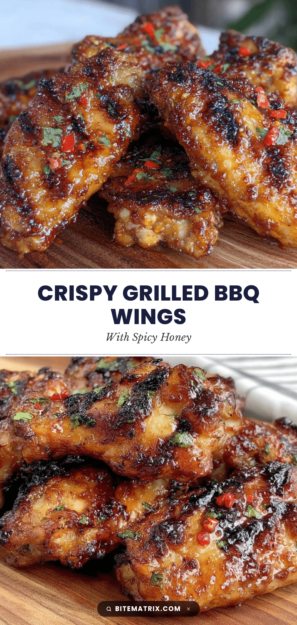 crispy grilled bbq chicken wings recipe
