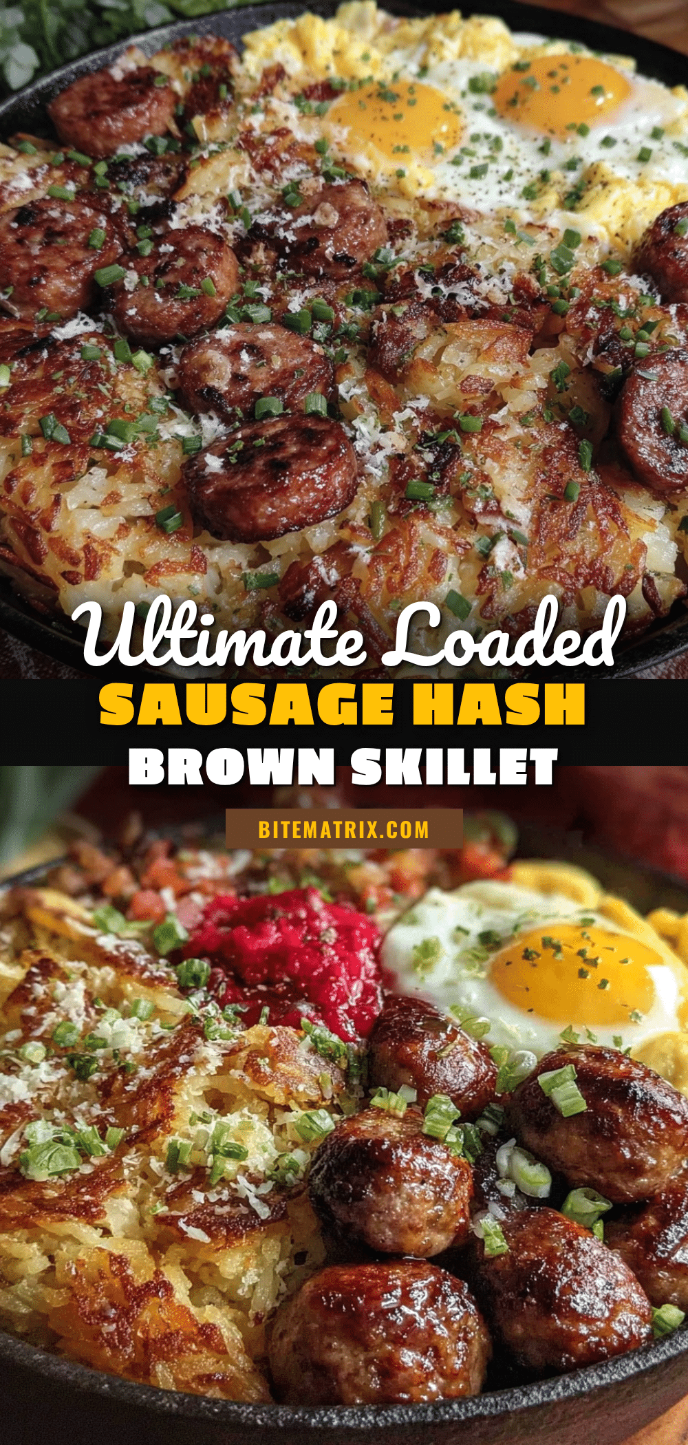 crispy loaded breakfast skillet recipe